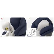 Scaun auto gb everna-fix velvet black+husa de vara gb everna-fix smb619000353619000404