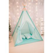 Cort de joaca, Gold Stars Teepee Mint, 110 x 110 MRD970