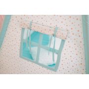Cort de joaca, Gold Stars Teepee Mint, 110 x 110 MRD970
