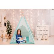 Cort de joaca, Gold Stars Teepee Mint, 110 x 110 MRD970
