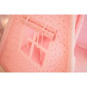 Cort de joaca, Gold Stars Teepee Pink, 110 x 110 MRD971