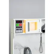 Bucatarie din lemn cu sunete, lumini si accesorii, ecotoys tl10181 edeeditl10181