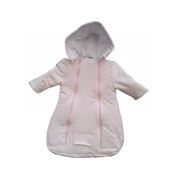 Combinezon - sac - Roz cu puncticele argintii Art001-CS-30