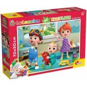 Puzzle de colorat maxi - cocomelon si ursuletul (60 piese)