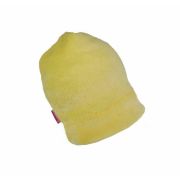 Set caciula cu protectie gat Fleece Galben pentru copii 3-6 luni, din bumbac KDECPF36GLB