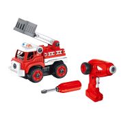 Set constructie camion pompieri cu radiocomanda bk9022