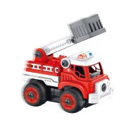 Set constructie camion pompieri cu radiocomanda bk9022