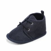Ghetute bleumarine din reiat pentru bebelusi MBD2184-1-p01(sa30).3-6 luni (Marimea 18 incaltaminte)