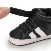 Ghetute negre cu dungi albe (Marime Disponibila: 6-9 luni (Marimea 19 incaltaminte)) MBB233-2-p4