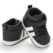 Ghetute negre cu dungi albe (Marime Disponibila: 6-9 luni (Marimea 19 incaltaminte)) MBB233-2-p4