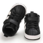 Ghetute negre cu dungi albe (Marime Disponibila: 6-9 luni (Marimea 19 incaltaminte)) MBB233-2-p4