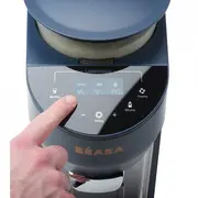 Espressor de Lapte Praf Milkeo Night Blue de la Beaba