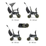 Tricicleta Doona Liki Trike S3 Grey Hound ERF4897055665102