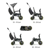 Tricicleta Liki Trike S5 Nitro Black ERF4897055664945