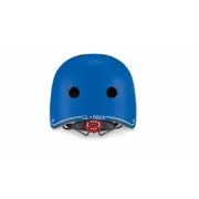 Casca protectie Globber Primo, cu lumini, culoare albastra FUNK505-100