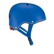 Casca protectie Globber Primo, cu lumini, culoare albastra FUNK505-100