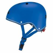 Casca protectie Globber Primo, cu lumini, culoare albastra FUNK505-100