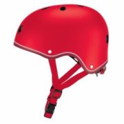 Casca protectie Globber Primo, cu lumini, culoare rosu FUNK505-102