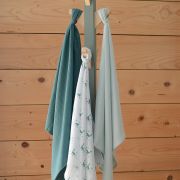 Set 3 Museline Beaba bumbac organic 70x70 cm Jurassic Green ERF3384349203450