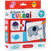 Joc educativ Puzzle O lume in culori, 10 piese Mimorello EK6669 BBJEK6669_Initiala