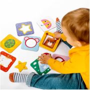 Puzzle Formele jucause, 8 piese, 11x11 cm Mimorello EK6665 BBJEK6665_Initiala