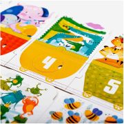 Puzzle Trenuletul cifrelor, 30 piese,  135 x 23 cm Mimorello EK6670 BBJEK6670_Initiala