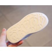 Adidasi albi cu insertie rosie din lac MD606-1-p32