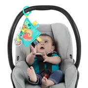 Bright Starts - Jucarie mini paturica cu animalute vesele BBB12619