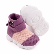 Mocasini inalti tip adidas in nuante de lila - Ursulet (Marime Disponibila: Marimea 22) MBd2649-6-p32