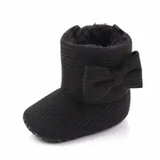 Cizmulite negre cu fundita MDD2335-3-sa26(sa4)