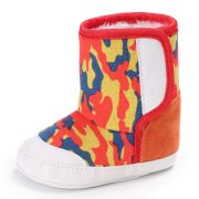 Cizmulite pentru baietei - Orange Army MDC-386-63-p25.3-6 luni (Marimea 18 incaltaminte)