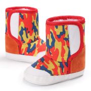 Cizmulite pentru baietei - Orange Army MDC-386-63-p25.6-9 luni (Marimea 19 incaltaminte)