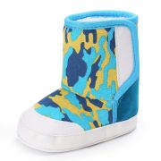 Cizmulite pentru baietei - Turqoise Army MDC-386-64-p25.3-6 luni (Marimea 18 incaltaminte)