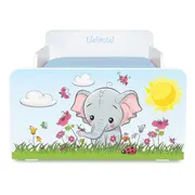 Pat copii 2-8 ani Start Elefantel,  fara saltea inclusa - PC-P-STR-ELE-70