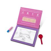 Carnet de colorat apa magica deluxe povesti cu zane - okemd30173