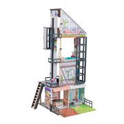 Casuta din lemn pentru papusi city life - okekk65989