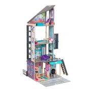 Casuta din lemn pentru papusi city life - okekk65989
