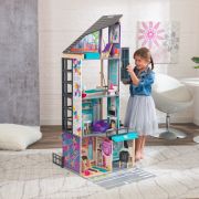 Casuta din lemn pentru papusi city life - okekk65989