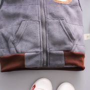 Costum gri captusit cu polar din catifea - Ursulet ADOCTSC42-SA8.2 ani