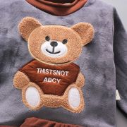 Costum gri captusit cu polar din catifea - Ursulet ADOCTSC42-SA8.2 ani