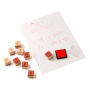 Joc educativ stampile cu litere - oketfl900000100