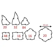 Miniland - joc conexion 236 piese - oke8413082321314