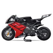 Motocicleta Electrica Pocket Bike Nitro Eco Tribo 1060w 36v  Rosu Kat00352