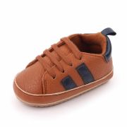 Adidasi maro cu dungi bleumarine MDd2547-2-sa29