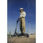 Lionelo - Trotineta Whizz, Pentru Acrobatii, Rulmenti ABEC-9, Sistemul de compresie IHC 9, 20 - 100 kg, Albastru BYNLO-WHIZZ-BLUE-COBALT