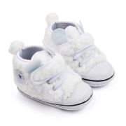 Tenisi albi cu blanita - Baby MBC173-c5