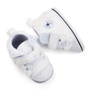 Tenisi albi cu blanita - Baby MBC173-c5