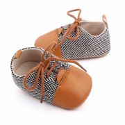 Pantofiori eleganti in zig zag ADd2669-3-sa21.6-9 luni (Marimea 19 incaltaminte)