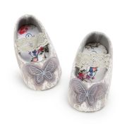Pantofiori pentru fetite - Fluturasul gri MDMY67-2-sa21