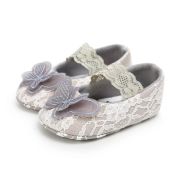 Pantofiori pentru fetite - Fluturasul gri MDMY67-2-sa21